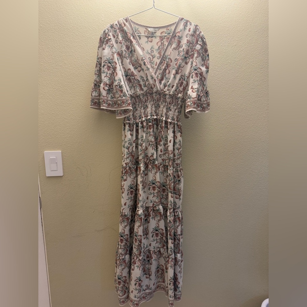 Floral Print Maxi Dress